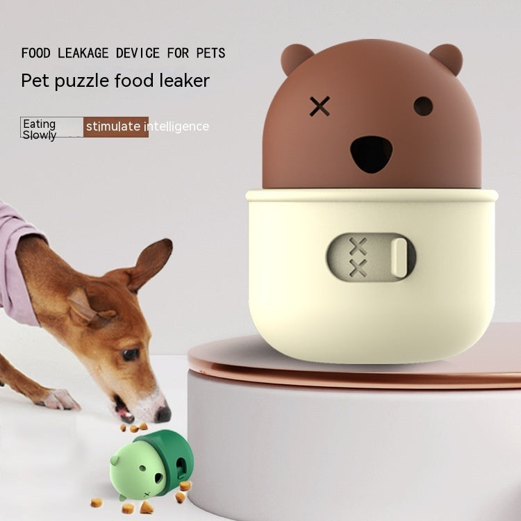 Interactive Fun & Training: Natural Rubber Dog Food Feeder Ball – Chew, Play, and Reward!