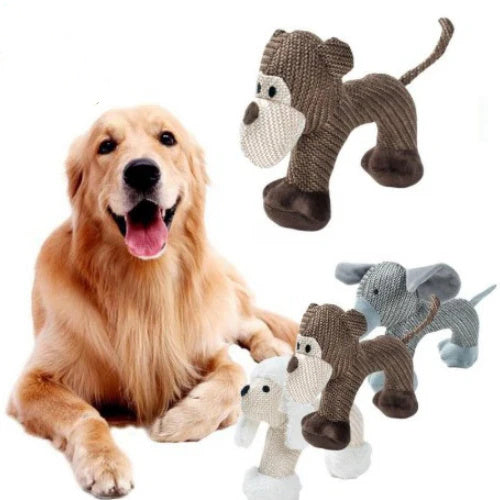 "Durable Squeaky Duck Dog Toy for Small & Large Dogs!"