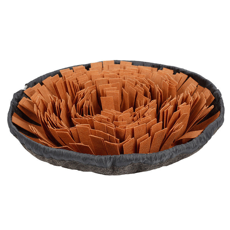 Interactive Dog Sniffing Mat for Fun Feeding & Puzzle Training!