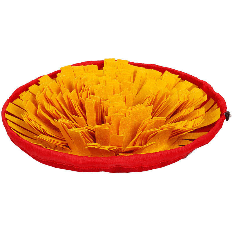 Interactive Dog Sniffing Mat for Fun Feeding & Puzzle Training!