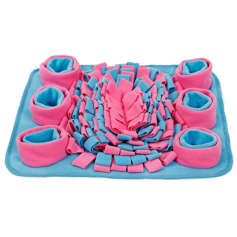Interactive Dog Sniffing Mat for Fun Feeding & Puzzle Training!